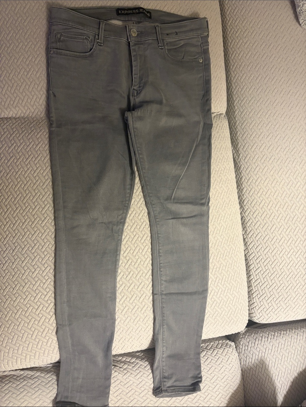 Express Women’s Skinny Jeans in Gray